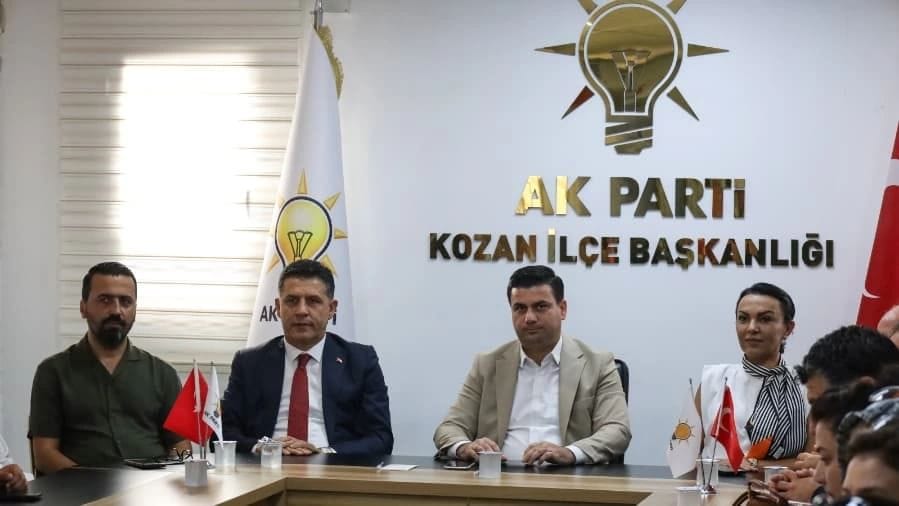 Mustafa Atlı’dan AK Parti İlçe Teşkilatına Ziyaret