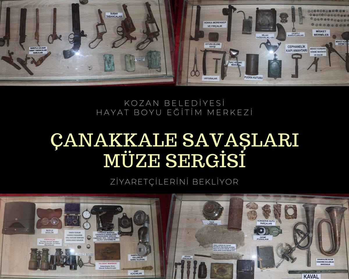 Çanakkale Ruhunu Yaşatan Gezici Müze Sergisi Ziyarete Açıldı