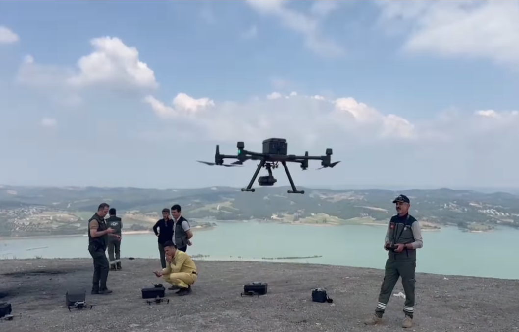 Orman Yangınlarıyla Mücadelede Drone Ekibi Göreve Hazır