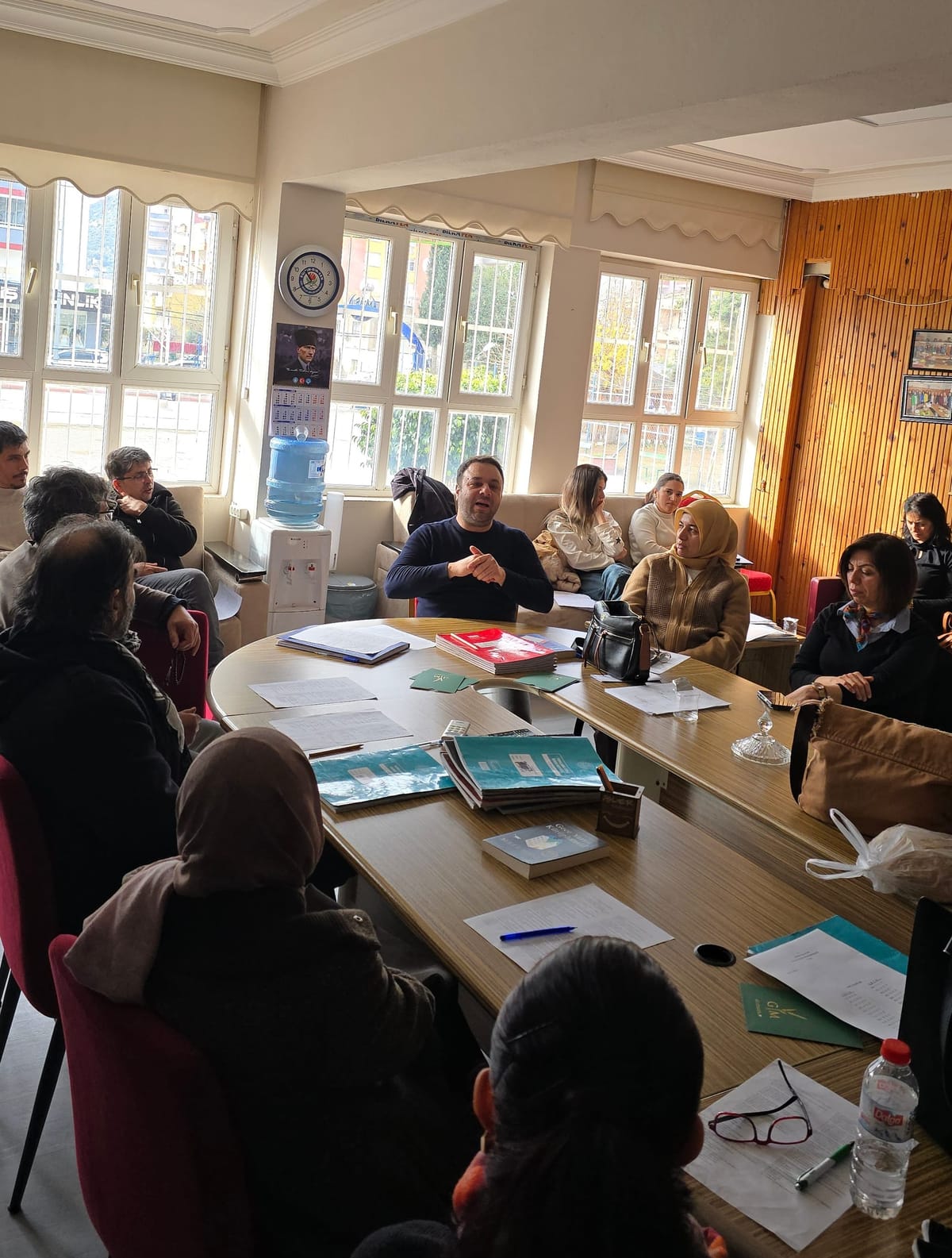 Sağlıklı Hayat Merkezi Uzmanları Mehmet Akif'te Öğretmenleri Bilgilendirdi