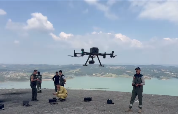 Orman Yangınlarıyla Mücadelede Drone Ekibi Göreve Hazır