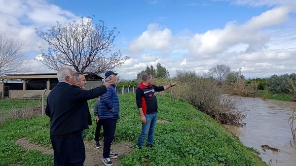 Kozan'da Şiddetli Yağış Sonrası Tarım Arazileri Mercek Altında